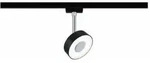 PAULMANN URail LED Schienenspot Circle Einzelspot 160lm 5W 4000K dimmbar 230V Schwarz