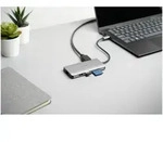 KENSINGTON UH1400P 8-in-1 Dockingstation, Space Grey, USB-C 3.0 [Stecker]