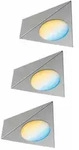 PAULMANN Clever Connect LED Spot Trigo Tunable White 3x2,1W 12VA Nickel geb&uuml;rstet