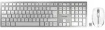 Cherry DW 9100 Slim wei&szlig;/silber, USB, CZ/SK
