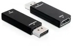 DELOCK DisplayPort/High Speed HDMI Adapter, St/Bu