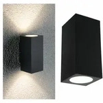 PAULMANN LED Au&szlig;enwandleuchte Flame IP44 eckig 58x75mm 3000K 2x2,8W 2x260lm 230V