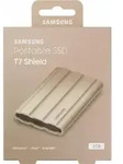 SAMSUNG Portable SSD T7 Shield beige 2TB, USB-C 3.1