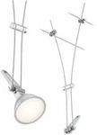 PAULMANN CorDuo Seilsystem Comet Einzelspot GU5,3 max. 50W dimmbar 12V Chrom matt