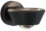 PAULMANN LED Wandleuchte Sabik IP44 2700K 840lm / 320lm 230V 9 / 1x4W dimmbar Schwarz