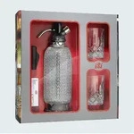 ISI Sodamaker Classic Geschenkset inkl Kapseln und 2 Gl&auml;ser