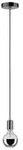 PAULMANN LED G95 Kopfspiegel 600lm E27 2700K 6,5W 230V silber dim