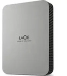 LaCie Mobile Drive V2 Moon Silver 1TB, USB-C 3.0