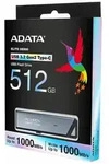 ADATA UE800 silber 512GB, USB-C 3.1