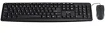 EQUIP Kabelgebundene Kombi aus Tastatur und Maus schwarz, USB, ES