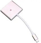 STEELPLAY Mini Dock USB C zu HDMI Adapter Switch