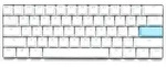 DUCKY One 2 Pro Mini wei&szlig;, LEDs RGB, Kailh Box BROWN, USB, US