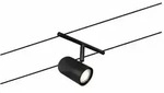 PAULMANN CorDuo Seilsystem Cup Einzelspot GU5,3 max. 10W 12V Schwarz matt Chrom