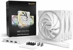 BE quiet! Light Wings White PWM High-Speed, 3er-Pack, LED-Steuerung, 140mm