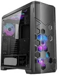 AZZA Storm 6000-ARGB, schwarz, Glasfenster
