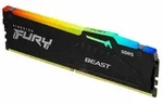 KINGSTON FURY Beast RGB DIMM Kit 64GB, DDR5-6000, CL36-38-38, on-die ECC