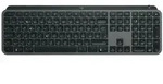 LOGITECH MX Keys S Plus MX Palm Rest Graphite, schwarz, Logi Bolt, USB/Bluetooth, DE
