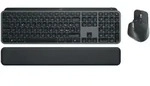 LOGITECH MX Keys S Combo Graphite, schwarz, Logi Bolt, USB/Bluetooth, US