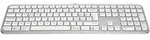 LOGITECH MX Keys S Pale Gray, wei&szlig;/grau, Logi Bolt, USB/Bluetooth, ND