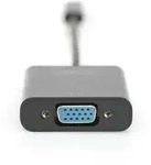 DIGITUS USB-C auf VGA Adapter schwarz