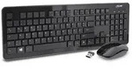 INLINE Design Desktop, Tast,-Maus Set, USB 2,4GHz, max, 1600dpi, schwarz