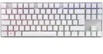 CHERRY MX 8.2 TKL Wireless silber/wei&szlig;, MX RGB RED, USB/Bluetooth, FR