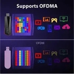EDIMAX AX1800, 2.4GHz/5GHz WLAN, USB-A 3.0 [Stecker]