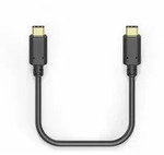 HAMA Ladekabel, USB-C - USB-C, 1,5 m, Schwarz