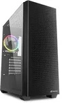 SHARKOON VS9 RGB Black, Glasfenster