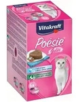 Vitakraft Katzenfutter Poesie Gelee, Multipack - 6 Schalen