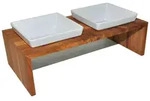 REPLUS Futterstation Meshidai True - Doppelnapf - M