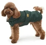 Fashion Dog Fleece-Hundemantel - Gr&uuml;n - 39 cm