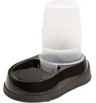 Maelson Aquaa 250, Wasserspender f&uuml;r Hunde und Katzen - Schwarz/Wei&szlig;, 2,5L