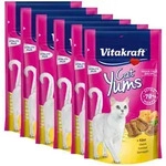 Vitakraft Katzensnack Cat Yums plus K&auml;se - 9 x 40g