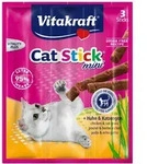 Vitakraft Katzensnack Cat-Stick mini Huhn & Katzengras - 3 x 6g