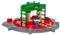 BRIO 63347600 Drehscheibe mit Kontrollbr&uuml;cke