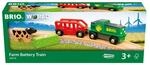 BRIO 63601800 BRIO World - Bauernhof-Batterie-Zug