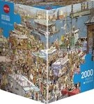HEYE 300258 Puzzle 2000 Teile Fresh Fish, G&ouml;bel/Knorr