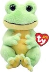 TY 41052 BEANIE BELLIE FROG SNAPPER - GREEN - 14 cm