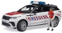 BRUDER 02885 Range Rover Velar Notarztfahrzeug mit Fahrer und Licht und Sound Modul