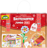 LENA&reg; 42664 Bastelkoffer Jumbo pink, 800 Teile
