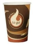 Papstar Kaffeebecher "Coffee To Go", 0,3 l 50 St&uuml;ck