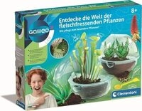 CLEMENTONI 59346 Entdecke die Welt der fleischfressenden Pflanzen
