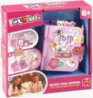 JUMBO SPIELE S22250FR1 Funlockets - Geheimes Mini-Tagebuch