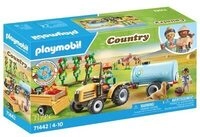 PLAYMOBIL 71442 Traktor mit Anh&auml;nger und Wassertank