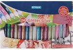Stylex 23384 - Glitter Glue Set, 24-tlg.