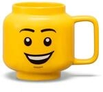 NHG LEGO&reg; Keramikbecher fr&ouml;hlicher Junge gelb