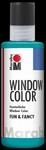 Marabu 40604098 Marabu Window Color fun & fancy T&uuml;rkisblau 098, 80 ml