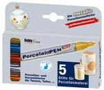 KREUL 16430 PorcelainPen metallic 160&deg;C 5er Set
