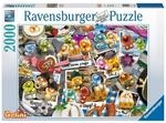 Ravensburger 16014 Erwachsenenpuzzle 2000 Teile - Gelini auf dem Volksfest